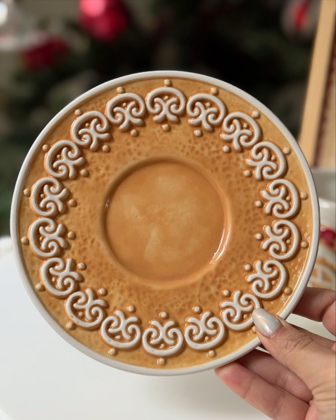 فنجان نعلبکی سرامیکی تک جعبه