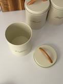 ست بانکه گالوانیزه سه تایی وارداتی(coffe suger tea)