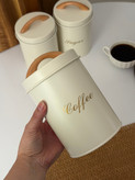 ست بانکه گالوانیزه سه تایی وارداتی(coffe suger tea)