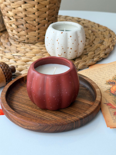 شمع معطر طرح کدو وارداتی