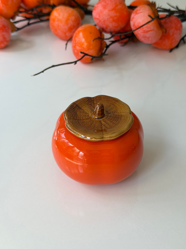 ست دمنوش خوری جعبه کادویی خرمالو