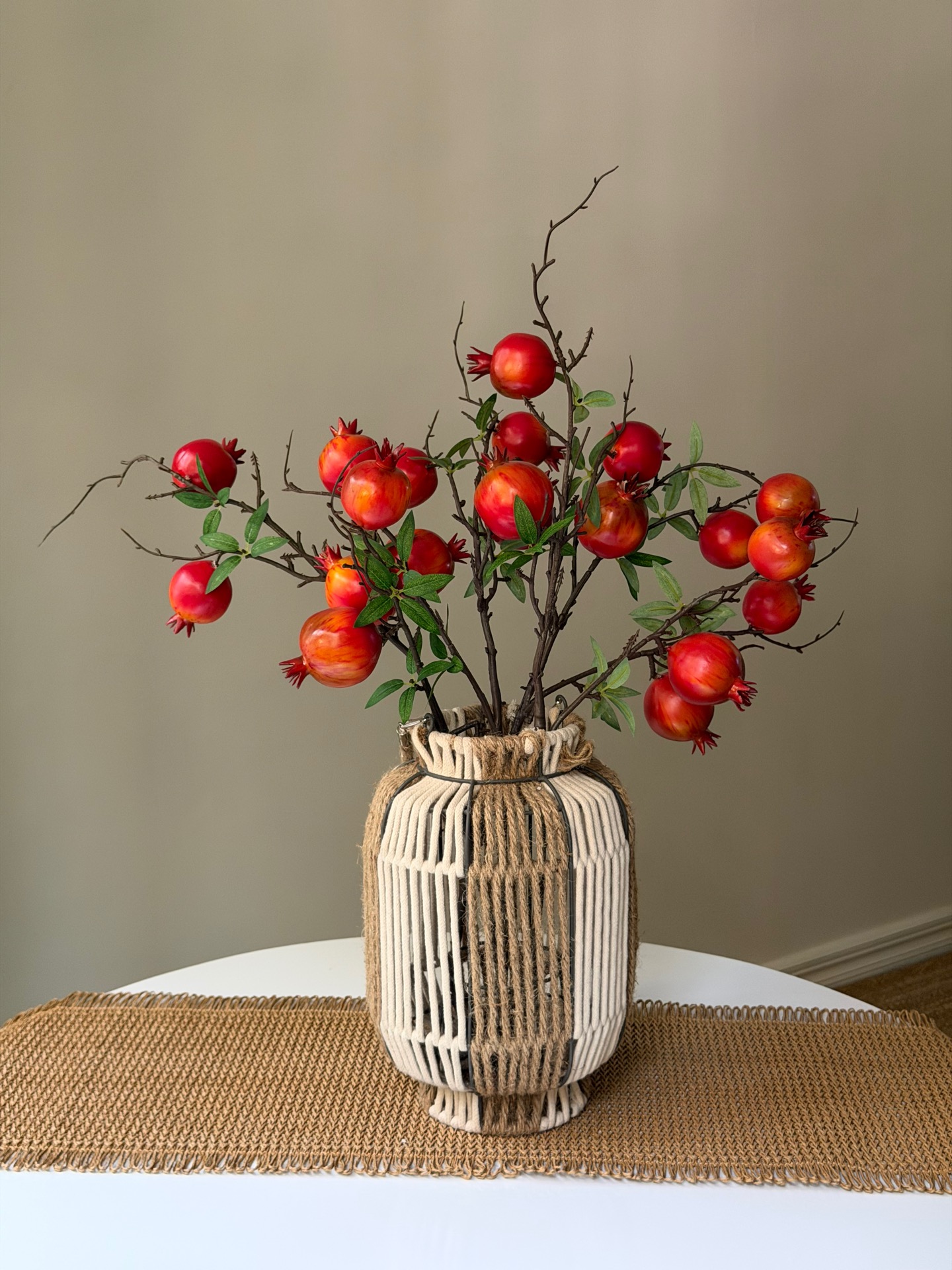 شاخه انار وارداتی پنج میوه